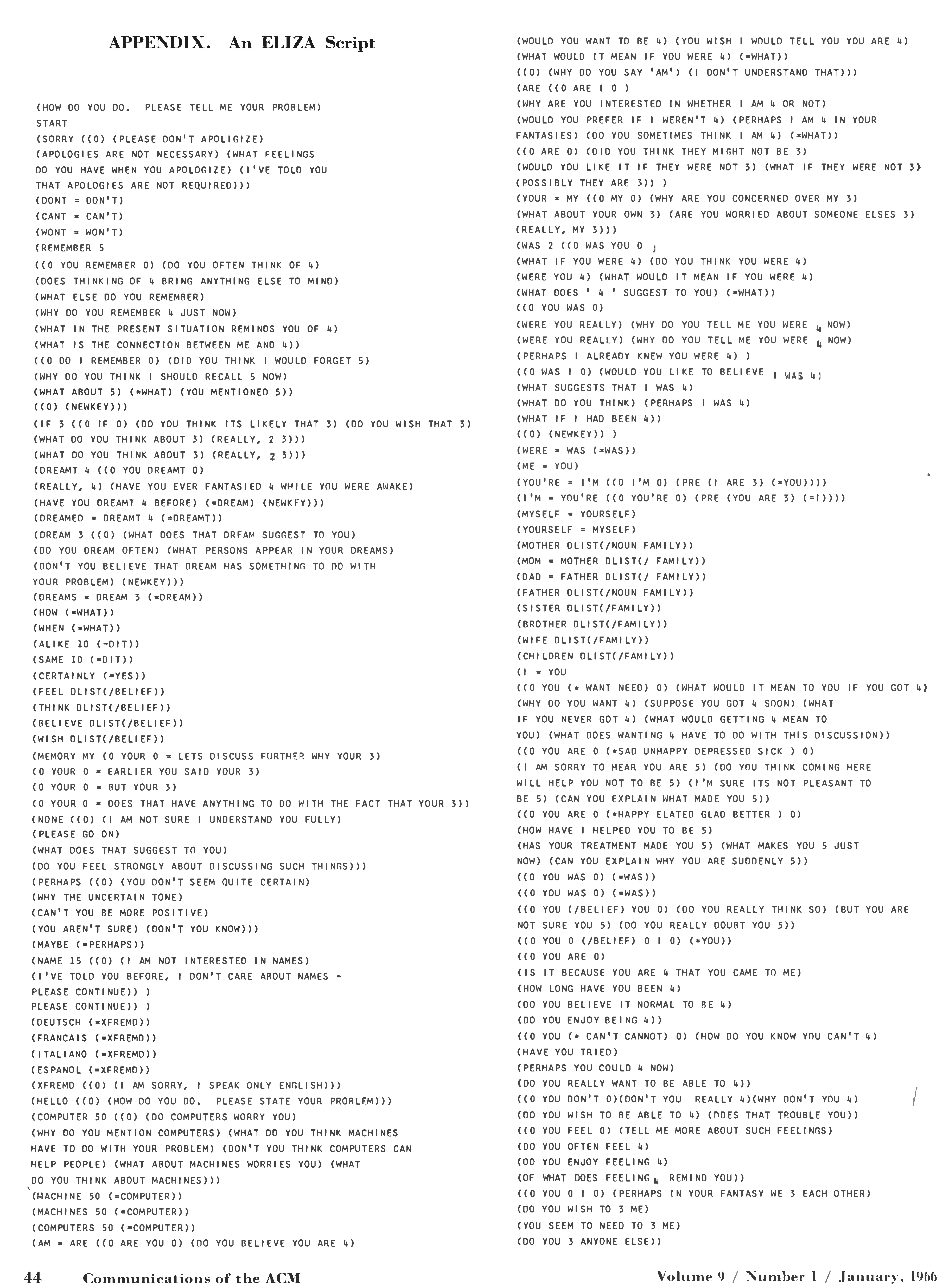 The Programming Era: The Art of Conversation Design from ELIZA to Alexa ...